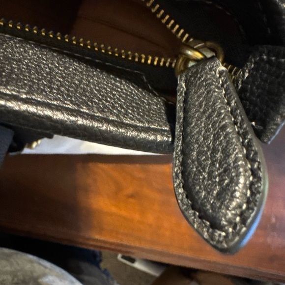 Coach Black Pebble Leather Taylor Tote Retail $325 CC395 Women’s Shoulder Purse - Picture 12 of 16
